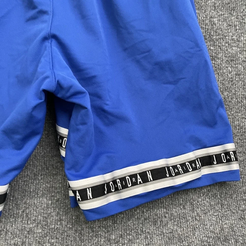 Air Jordan HBR Basketball Taping Shorts Mens Sz L AJ1108 405 Blue